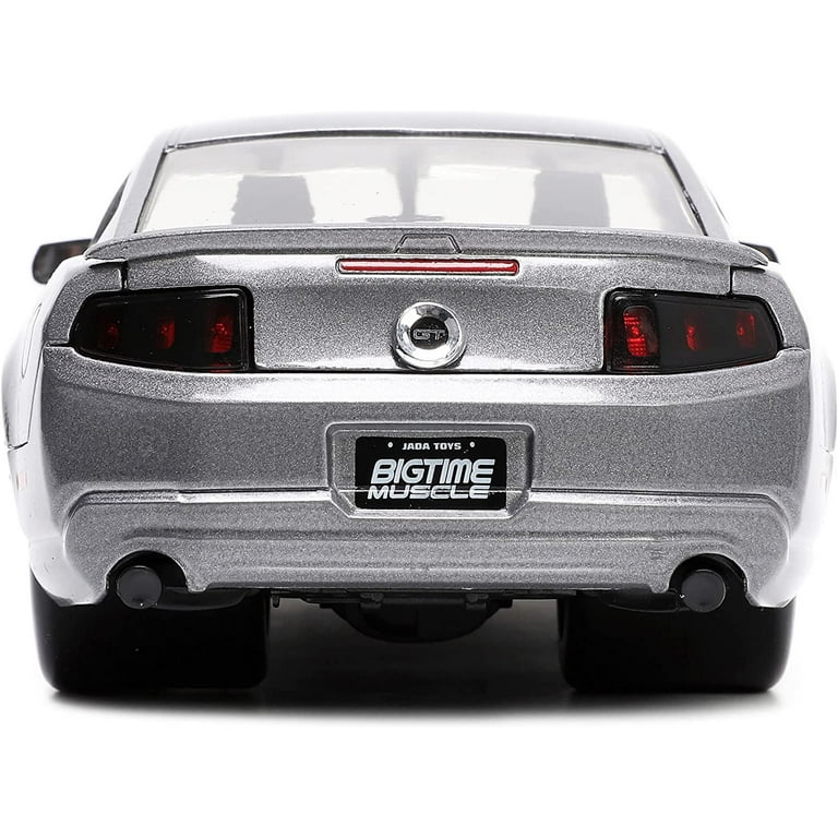 Jada 2010 Ford Mustang GT Diecast Model Car, Bigtime Muscle Series, Gray Metallic with Flames, 1/24 Scale - Walmart.com Jada 2010 Ford Mustang GT Diecast Model Car, Bigtime Muscle Series, Gray Metallic with Flames, 1/24 Scale - Walmart.com