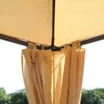 thumbnail image 6 of Barara King Gazebo, Outdoor Canopy Shelter,10' x 10' Steel Outdoor Patio Gazebo with Polyester Privacy Curtains, Two-Tier Roof, 6 of 11