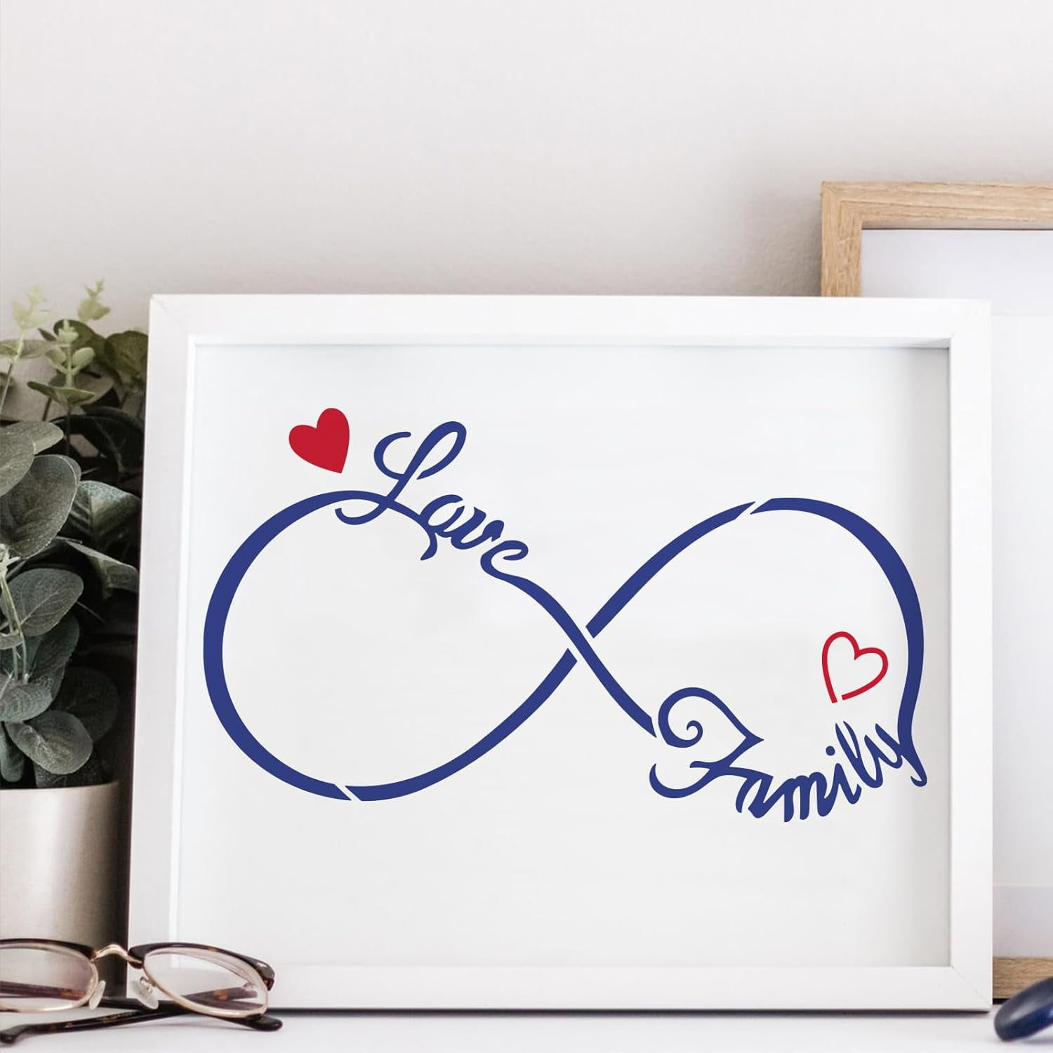 Scallop Border Stencil Large Infinity Symbol Stencil Set Of 2 22x8.5 ...