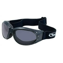 Global Vision Eyewear Eliminator Dirt Bike Deluxe Anti-Fog Goggles with Storage Bag