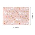 Front Door Mat Outside Indoor Outdoor Entrance Bohemian Cute Duck