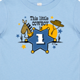 thumbnail image 4 of Inktastic Little Cowboy 1st Birthday Boys Baby T-Shirt, 4 of 5