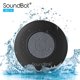 thumbnail image 3 of Soundbot SB510 HD Altavoz de ducha Bluetooth resistente al agua, altavoz portátil manos libres con micrófono incorporado, 6 horas de reproducción, botones de control y ventosa dedicada para duchas (ne, 3 of 5