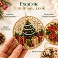 thumbnail image 4 of 6PCS Christmas Wooden Ornaments DIY Pearl Diamond Painting Kit, 4 of 7
