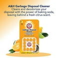 thumbnail image 2 of Arm & Hammer .,. 24-Count Sink Garbage .,. Disposal Cleaner, Freshener .,. & Deodorizer Capsules .,. Citrus Scent, with .,. Power of Baking .,. Soda, 2 of 3