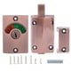 thumbnail image 2 of Cerradura de puerta divisoria Jadeshay con indicador de bloqueo de puerta Cerradura de perno A, 2 of 8