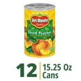 thumbnail image 2 of Del Monte Monte Yellow Cling Sliced Peaches In Heavy Syrup, Canned Fruit,15.25 Ounce (Pack Of 12) Can 51085, 2 of 3