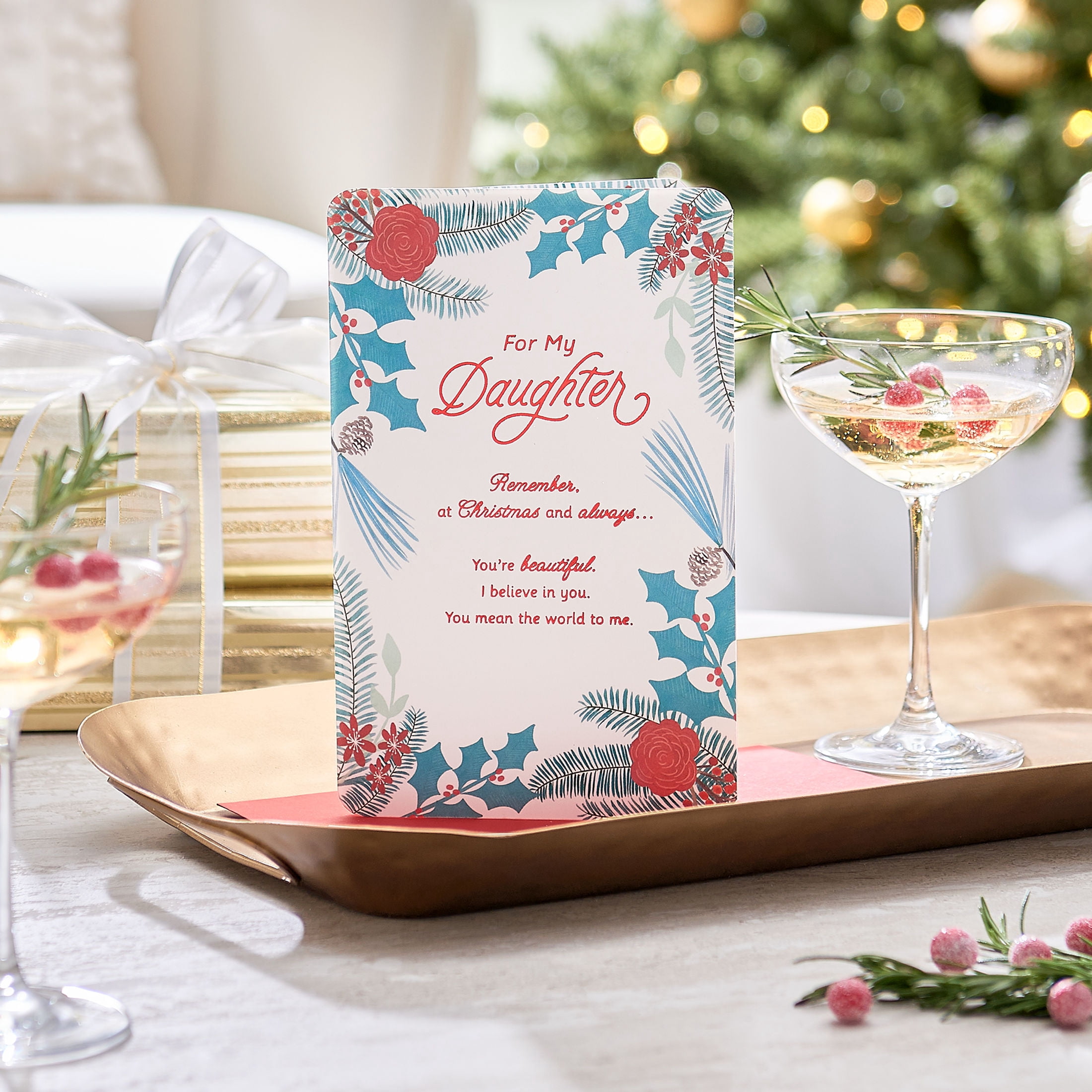 American Greetings Christmas Card for Daughter (I Love You Always)