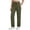 Green, variant on Womens Pants Multi Pocket Cargo Pants Casual Comfort Waist Fashion Pants