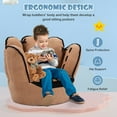 thumbnail image 5 of Topcobe Household Five Fingers Baseball Glove Shaped Kids Leisure Upholstered Sofa, Toddler Living Room Chair, 5 of 9
