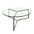 thumbnail image 3 of Dulles Glass 56" Round Table Top 1/2" Thick, Beveled Polished Tempered Glass for Indoor Dining or Outdoor Patio, 111 Pounds, 3 of 7