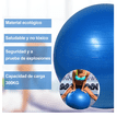 thumbnail image 3 of Pelota Fitness De Ejercicio Para Yoga Pilates 65cm Con Bomba Xtellar gris, 3 of 4