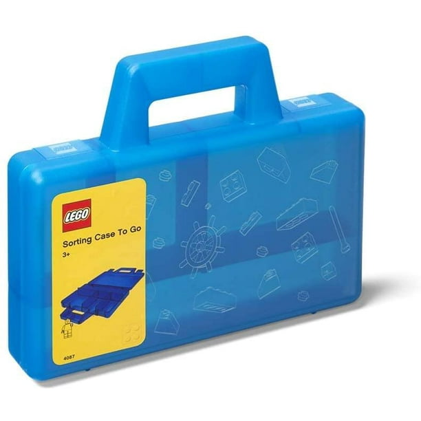 LEGO Sorting Box to-Go Travel Case with Organizing Dividers