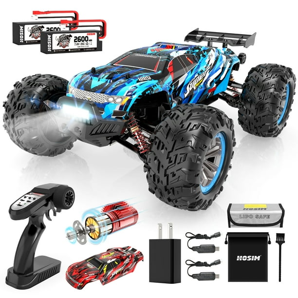 Hosim RC Cars 110 Remote Control Car Brushless 4WD High Speed 68+ KMH