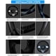thumbnail image 4 of 1 funda de cuero para volante, diseño transpirable antideslizante, tacto suave y cómodo, universal, 99 % auto, cosida en la envoltura, 4 of 8