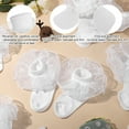 thumbnail image 4 of Armscye 6 Pairs Girls Ruffle Socks, White Lace Socks, Frilly Socks White Lace Trim with Double Lace Toddler Baby Girls(L/6-8Years), 4 of 7