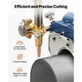 thumbnail image 3 of KFFKFF Electromagnetic Gas Pipe Cutting Machine, 2"-30"/Min Automatic Tube Beveler for 0.2"-4" Thickness, Includes 3 Tips & Adjustable Angles, Torch Burner Beveler, Magnetic Gas Cutter 110V CG2-11C, 3 of 9