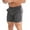 Gray, variant on YYDGH Mens Dry Fit Running Athletic Shorts with Pockets, Water Resistant Lightweight Gym Workout Exercise Shorts Side Split Elastic Waist Shorts(Black,L)