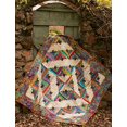 thumbnail image 1 of Motif de Courtepointe Cabane en Rondins des Bas, par Cut Loose Press et Natural Comforts, 1 of 4