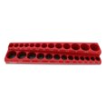 thumbnail image 2 of ABN | Magnetic Socket Organizer Tray – SAE 3/8” Inch 26 Slot Socket Holder, Red, 2 of 6