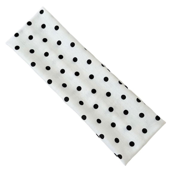 Polka Dot Headbands for Women, Elastic Non Slip Hair Bands, Fashion Hair Accessories for Yoga Running