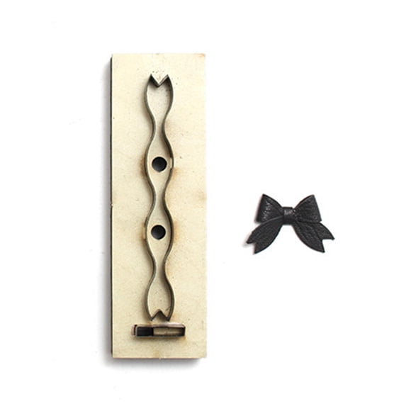 Mini Troqueles de cuero Hugo Bowknot en relieve S