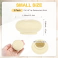 thumbnail image 3 of Uxcell 2-Pack Silicone Pot Lid Covers, 1.1" ID Large Size Pot Lid Top Knob Heat Resistant Handle Caps [Brown, Cat Claw Style], 3 of 6