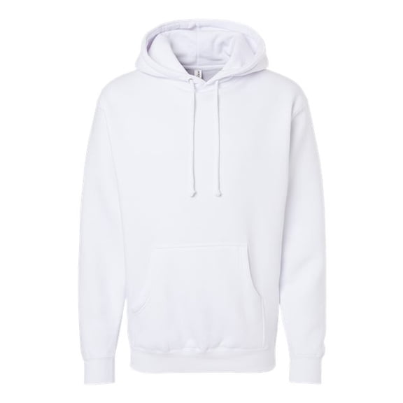 Independent Trading Co. Sudadera con capucha para hombre (IND4000) Blanco S Compañía de Comercio Independiente IND4000