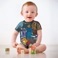 thumbnail image 3 of Scooby Doo Baby Boys Girls Rompers Short Sleeve One Piece Bodysuit Jumpsuits Infant Outfit Clothes 18-24M, 3 of 8