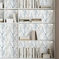 thumbnail image 6 of DAZLUTE Peel and Stick Wallpaper Blue Branch Self-Adhesive Wallpaper 17.7" x 118" Removable Contact Paper, 6 of 9
