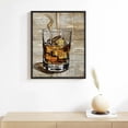thumbnail image 2 of JEUXUS Bar Cart Decor Wall Art Prints Artwork Signs Framed for Bar Club Lounge 12\x16\, 2 of 4