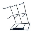 thumbnail image 2 of freneci Jewelry Display Stand Elegant Double Tier Holder for s Bracelet Ear Hooks black, 2 of 8