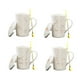thumbnail image 3 of Matsuzay Taza de cerámica de constelaciones blancas, gran capacidad para los antojos de café, taza de café con tema de constelaciones Cocina y Comedor acuario blanco, 3 of 6