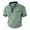 Green, variant on Maean Mens Short Sleeve Tops Textured Casual Fashion Shirt Quarter Zipper Pullover Loose Summer Shirts