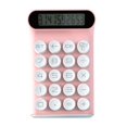 thumbnail image 1 of Calculator Shutdown Protable Core Button Long Battery Life Scientific Fast Large Function Crisp Mechanical for Home Students pink, 1 of 8