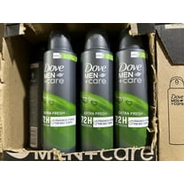 Dove Men   Care Dry Spray 72Hr Extra Fresh Antiperspirant Deodorant 150ml pack 3
