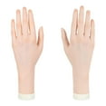 thumbnail image 1 of figatia Practice Mannequin Hand for Rings Photo Props Acrylic Nails Practice Training left and right hand, 1 of 9