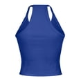 thumbnail image 4 of BVOFAR Womens Spaghetti Strap V Neck Ribbed Tank Tops 2025 Slim Fitted Soft Sleeveless Camisole Solid Color Basic Layering Shirts, 4 of 8