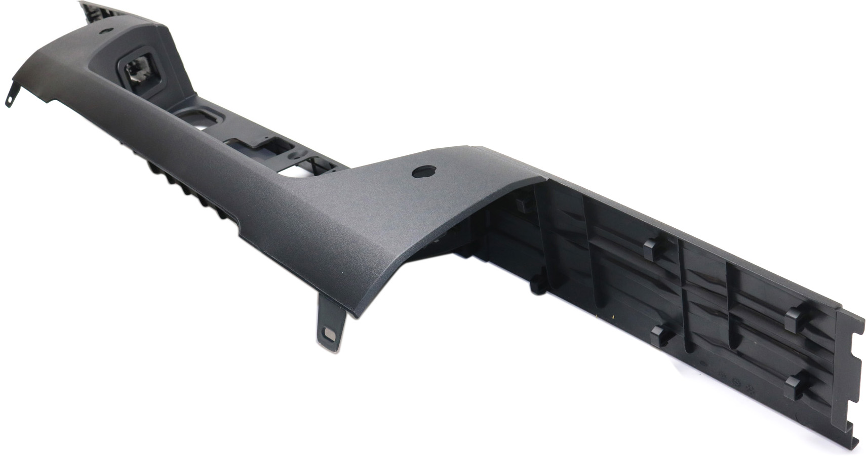 Bumper Step Pad Compatible With 2014-2021 Toyota Tundra Center Black