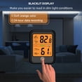 thumbnail image 2 of Amdohai Indoor Temperature&Humidity Meter Accurate Hygrometer-Thermometer Room Digital Monitor Gauge Indicator for Greenhouse Home Office|Large LCD, 2 of 8