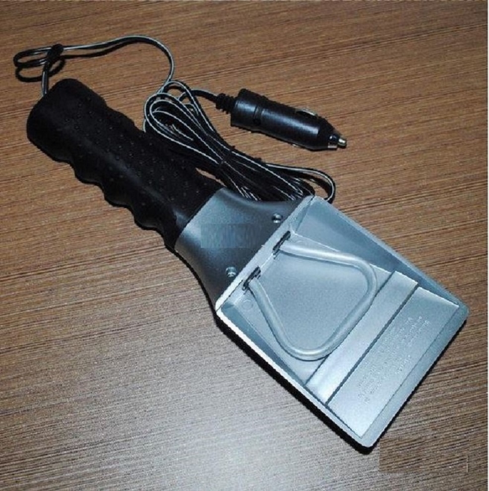 Heated Ice Scraper with Built in Flashlight