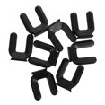 thumbnail image 6 of FOMIYES 8Pcs Plastic Caster Wheel Stoppers for Chairs Nonslip Furniture Pads Floor Protectors Black, 6 of 8