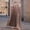 Khaki, variant on WQNVRNR Womens Flowy Skirts- High Waist Wedding Pleated A-Line Maxi Skirts Red Size L