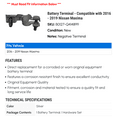 thumbnail image 2 of Battery Terminal - Compatible with 2016 - 2019 Nissan Maxima - Dorman, 2 of 2