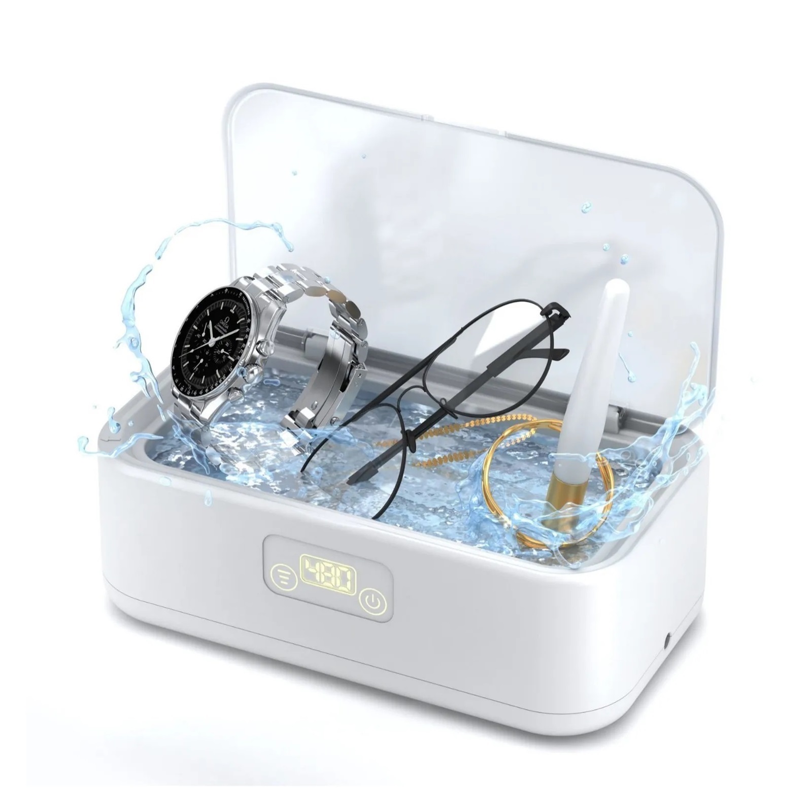 Ultrasonic Cleaning Machine Denture Cleaner Ultrasonic Glasses Cleaning Machine Denture Jewellery