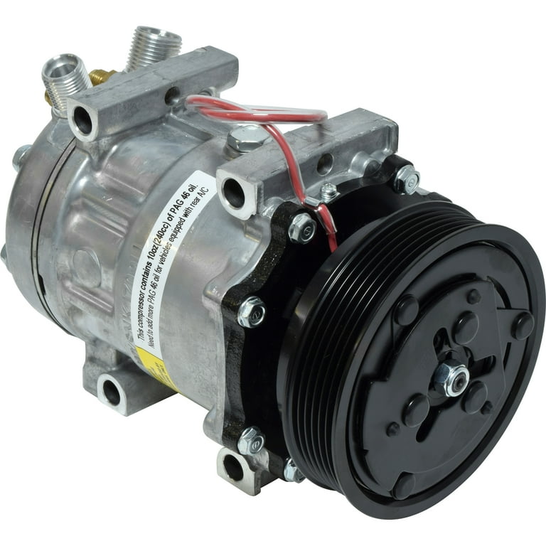 New UAC CO 7416C A/C Compressor -- SD709 Compressor Assembly Fits