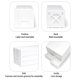 thumbnail image 4 of CAJA DE ALMACENAMIENTO DE LENTES DE ANTEROJOS, CAJA DE ALMACENAMIENTO DE LENTE DE ALMACENAMIENTO DE HERRAMENTAS PARA EL HOGAR, 4 of 7