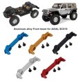 thumbnail image 3 of Soporte de parachoques Bewildely Axial 1/10 SCX10 Aleación de aluminio Plata, 3 of 6