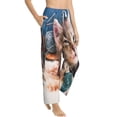 thumbnail image 2 of Daiia Playful Cat Women's Sleep Pant with Pockets and Drawstring,Pajama Pants-XX-Large, 2 of 9