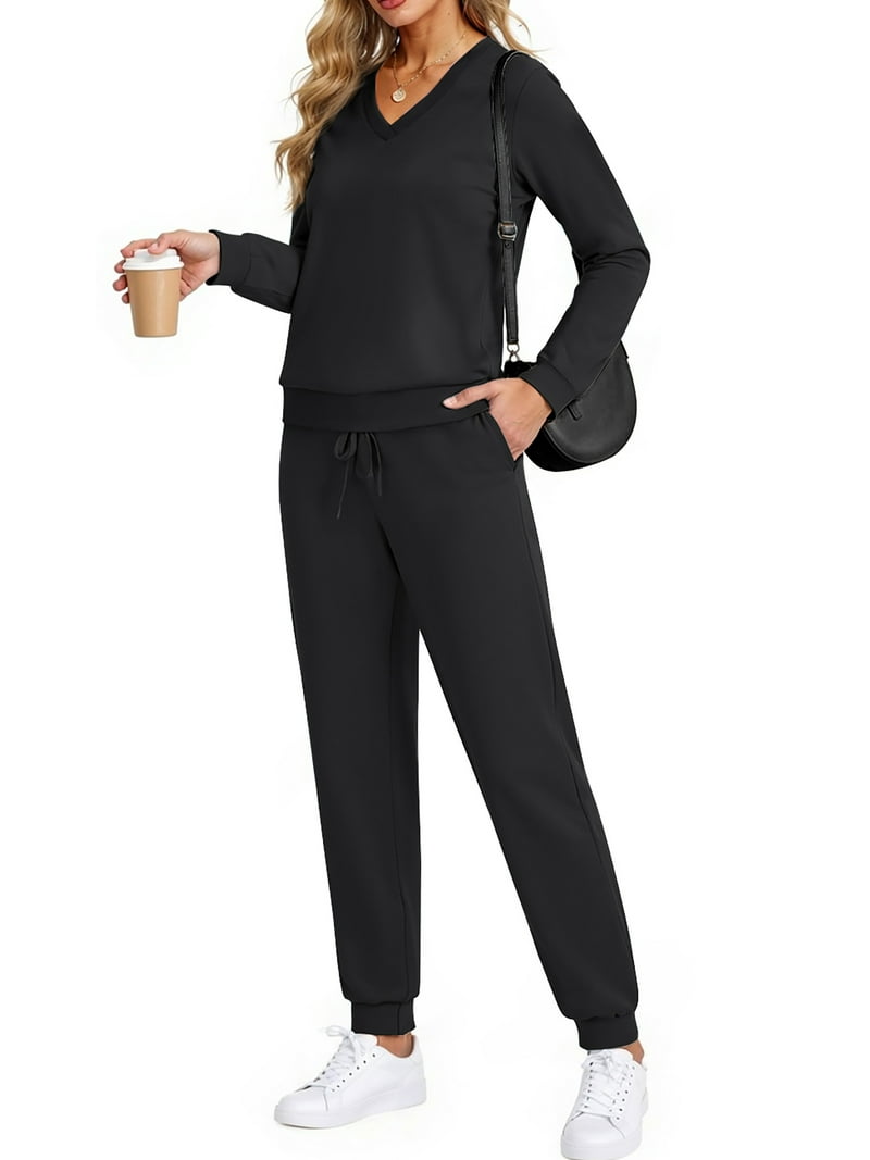 TKMK Lounge wear set 【BLACK】 TKMK Lounge wear set【BLACK】 TrendVibe365 Knit Lounge Sets